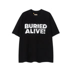 Gallery Dept T Shirts Short Sleeve Los Angeles Gallery Dept Male and Female Couples Wear Loose BF