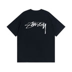 Stussy T-Shirts Casual Loose Couple T-Shirts