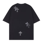Chrome Heart T Shirts T-Shirt Short Sleeve Cross