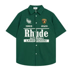 Rhude T-shirt Short Sleeve Shirt Casual Shirt