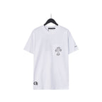 Chrome Heart T Shirts Sanskrit Color Printing Loose Casual Crew Neck Short Sleeve T-Shirt