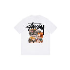 Stussy T-Shirts Loose Casual T-Shirts Same for Men and Women