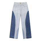 Gallery Dept Jeans Splicing Contrast Color Casual Denim Trousers