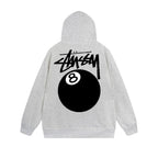 Stussy Hoodie Zip Cardigan Hooded Sweater