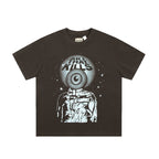 Gallery Dept T-shitrs Men's Vintage Summer Vintage Print Short Sleeves