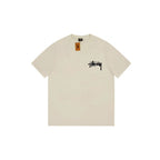 Stussy T-Shirts Loose Casual T-Shirts Same for Men and Women