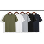 Bathing Ape T-Shirt Embroidered Ape Head Short Sleeve Cotton T-shirt