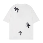 Chrome Heart T Shirts T-Shirt Short Sleeve Cross
