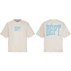 Gallery Dept T-Shirt Micro Label Letter Print Short Sleeve T-Shirt