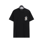 Chrome Heart T Shirts Croix Hands Ribbon Cross