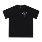 Chrome Heart T Shirts Cross Leather Print Short Sleeve T-Shirt Loose