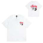 Stussy T-Shirts Casual Versatile Loose T-Shirts Couple