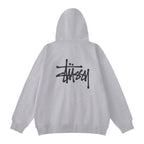 Stussy Hoodie Zip Cardigan Hooded Sweater