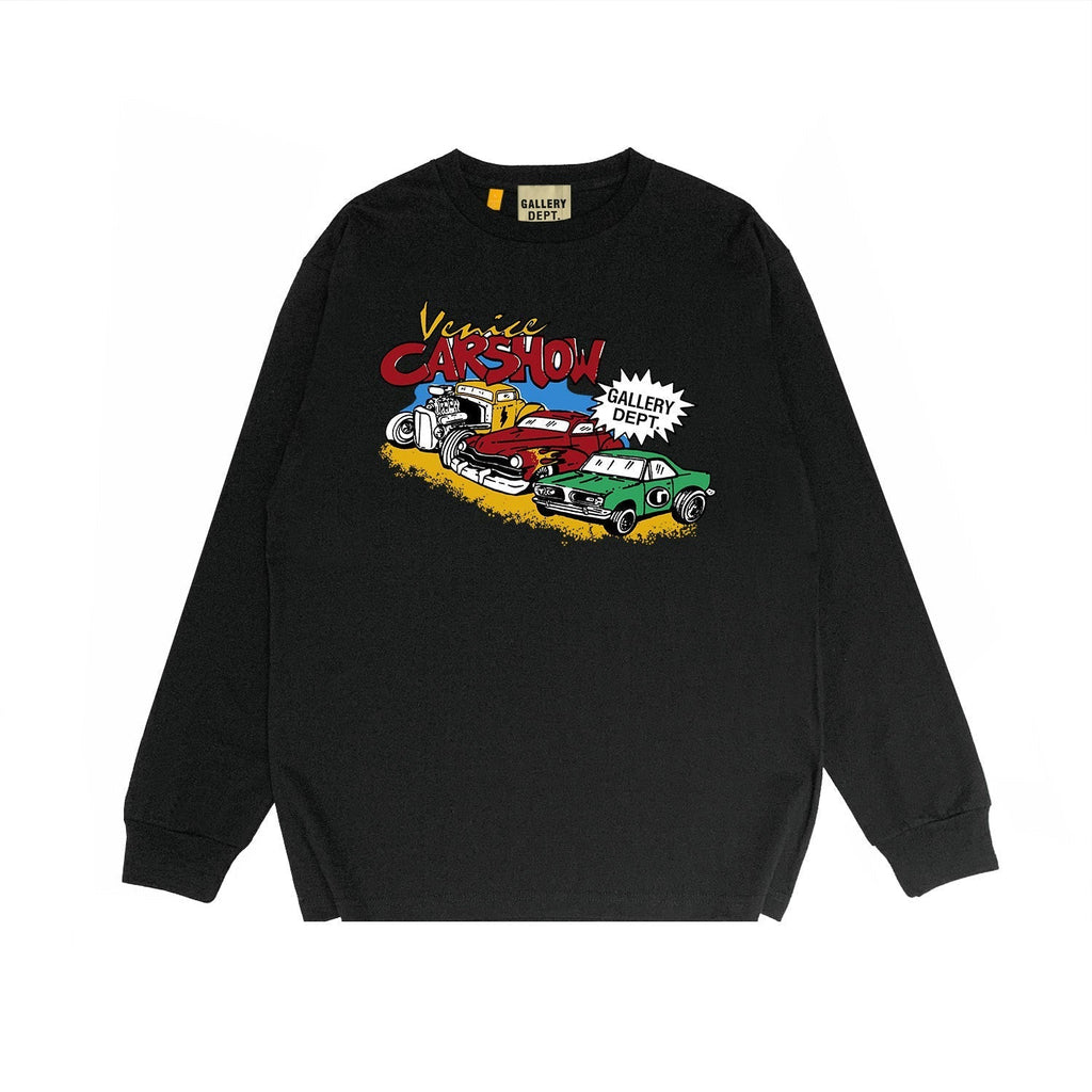 Gallery Dept Long Sleeved Shirt Fashion Brand Long Sleeve Long-Sleeved T-shirt Blouse