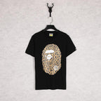 Bathing Ape T-Shirt Summer Leopard Print Short Sleeve T-shirt