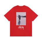 Stussy T-Shirts Casual Loose Couple T-Shirts