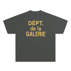 Gallery Dept T-Shirt Alphabet Slogan Short Sleeve T-Shirt
