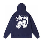 Stussy Hoodie Fall/Winter Fleece Hooded Sweater