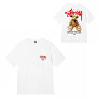 Stussy T-Shirts Casual Versatile Loose T-Shirts Couple