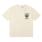 Rhude T-shirts Totem Simple Printing Cotton Casual Short Sleeve Men and Women