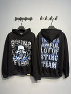THAT'S A AWFUL LOT OF COUGH SYRUP Star Skull Graphic Hoodie ¡ª context