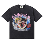 MAJESTIK We Are Friend Rhinestone Graphic T-Shirt ¡ª hero