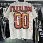 MAJESTIK Fearless 00 Football Bear Graphic T-Shirt ¡ª context
