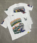 THAT'S A AWFUL LOT OF COUGH SYRUP Front & Back Graphic Short-Sleeve T-Shirt ¡ª context