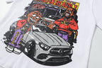 THAT'S A AWFUL LOT OF COUGH SYRUP Cartoon Car Short-Sleeve T-Shirt ¡ª detail