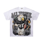 MAJESTIK Eagle Football Graphic Short-Sleeve T-Shirt - White ¡ª hero
