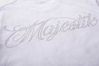 MAJESTIK Eagle Football Graphic Short-Sleeve T-Shirt - White ¡ª detail