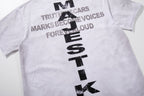 MAJESTIK Rhinestone Graphic Short-Sleeve T-Shirt ¡ª detail