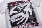MAJESTIK Rhinestone Graphic Short-Sleeve T-Shirt ¡ª detail
