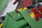 MAJESTIK Racing Graphic T-Shirt - Green ¡ª detail