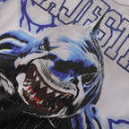 MAJESTIK The World Shark Graphic Short-Sleeve T-Shirt ¡ª detail