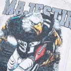 MAJESTIK Football Eagle Graphic T-Shirt ¡ª detail