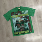MAJESTIK Racing International 202X Green T-Shirt ¡ª front