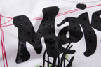 MAJESTIK Distressed Stone-Inlay Graphic T-Shirt ¡ª detail
