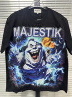 MAJESTIK Monster Graphic Short-Sleeve T-Shirt ¡ª context