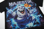 MAJESTIK Monster Graphic Short-Sleeve T-Shirt ¡ª detail