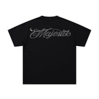 MAJESTIK Script Back Graphic T-Shirt ¡ª back