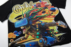 MAJESTIK Color Artwork Graphic T-Shirt ¡ª detail