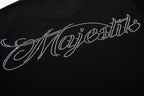 MAJESTIK Color Artwork Graphic T-Shirt ¡ª detail