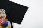 MAJESTIK Color Artwork Graphic T-Shirt ¡ª detail