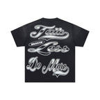 MAJESTIK City View Rhinestone Football Graphic T-Shirt ¡ª back