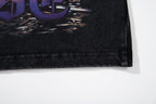 MAJESTIK Washed Black Rhinestone Graphic T-Shirt ¡ª detail
