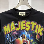 MAJESTIK Astronaut Candy Graphic T-Shirt ¡ª neck_label