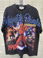 MAJESTIK P71 Rhinestone Graphic T-Shirt ¡ª context