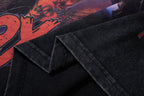 MAJESTIK P71 Rhinestone Graphic T-Shirt ¡ª detail