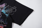 MAJESTIK Retro Diner Zip Polo Shirt ¡ª detail